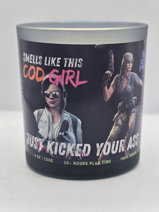 COD GIRL CANDLE